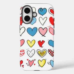 Coque Pour iPhone 16 Je Vous Coeurs Vraiment