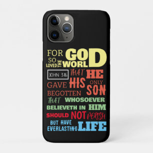Case-Mate iPhone CASE JEAN 3:16 CAR DIEU AIMAIT SI LE MONDE