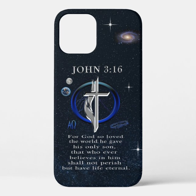 Coques Case-Mate iPhone Jean 3:16 chrétien  (Verso)