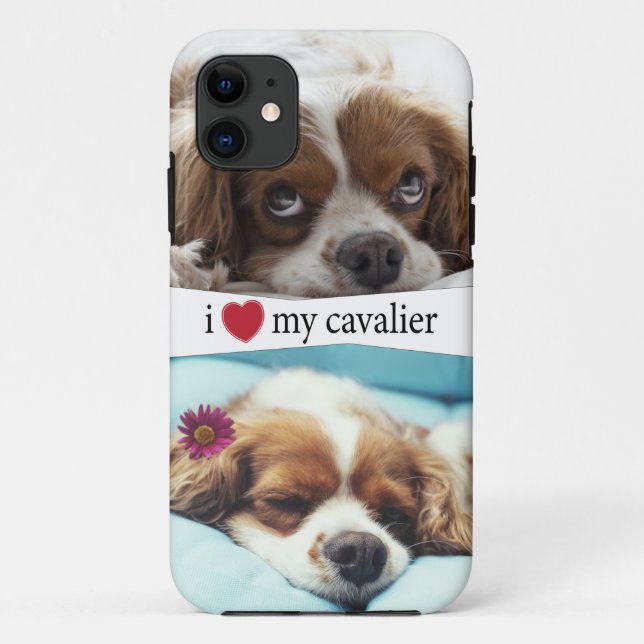 Coques Case-Mate iPhone J'Entends Mon Cavalier Roi Charles Espagnol (Dos)