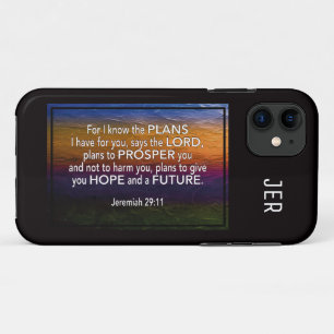 Case-Mate iPhone Case Jérémie 29:11   CAR JE CONNAIS LES PLANS Christian