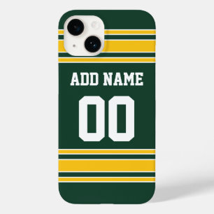 Coque Pour iPhone 14 Jersey de football avec un nom personnalisé