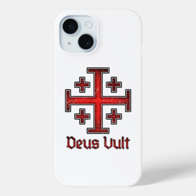 Coques Case-Mate iPhone Jerusalem Knight Templar Crusader Cross Christian (Verso)