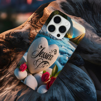 Coque iPhone 15 Pro Jessica's Heart stone River