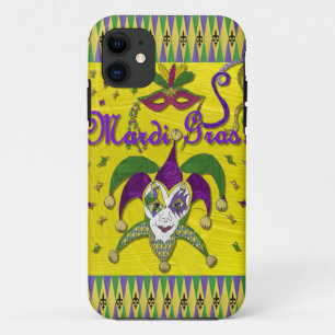 Coque Case-Mate Pour iPhone Jester Mask Mardi Gras Arlequin