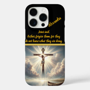 Coques iPhone 16 Pro Jésus Accroché Au-Dessus De L'Océan Serné