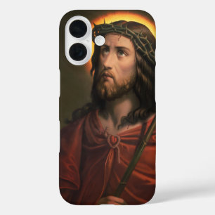Coque Pour iPhone 16 Jésus-Christ avec la Couronne d'épines
