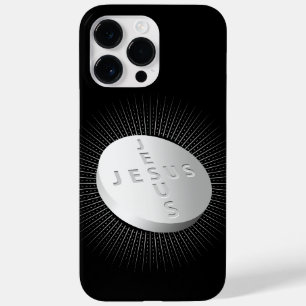 Coque Pour Pour iPhone 14 Pro Max Jesus Cures Pill - Foi Religieuse Chrétienne Prier