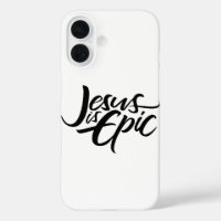 Jésus est ÉPIQUE - Lettrage Calligraphie Chrétienn