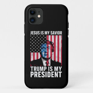 Case-Mate iPhone Case Jésus Est Mon Sauveur Trump Est Mon Président 2024