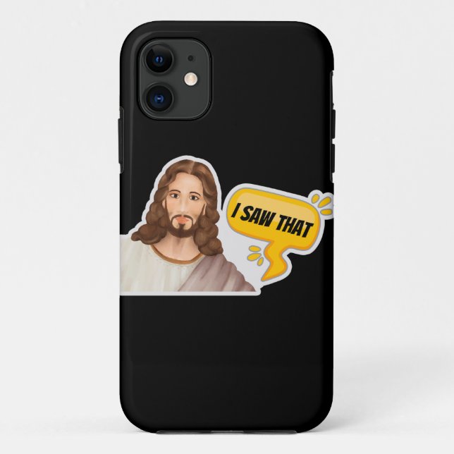 Coques Case-Mate iPhone Jésus J'Ai Vu Ça (Dos)