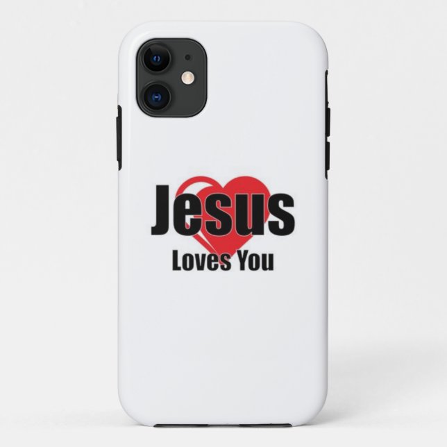 Coques Case-Mate iPhone Jésus t'aime (Dos)
