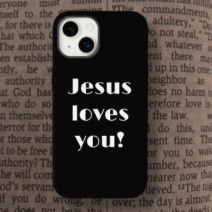 Coque Pour iPhone 14 Jésus T'Aime ! Coque-coque iphone