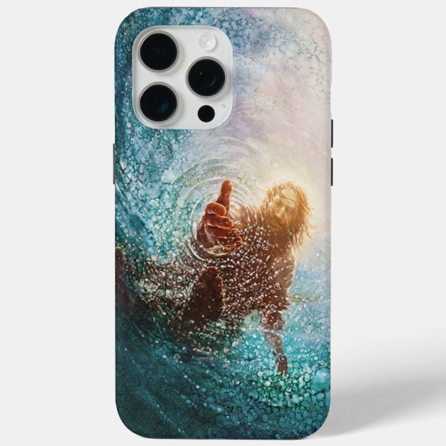 Coques Case-Mate iPhone Jesus wave phone case (Verso)