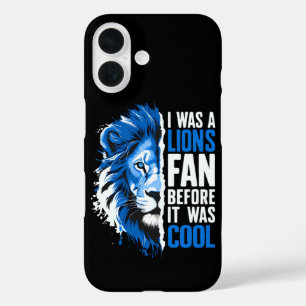Coque Pour iPhone 16 J'étais fan de Lions avant d'être fan de Lions Coo