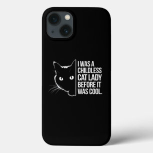 Case-Mate iPhone Case J'Étais une dame de chat sans enfant avant qu'il n