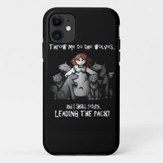 Coques Pour iPhone "Jetez-moi des cas à loups"