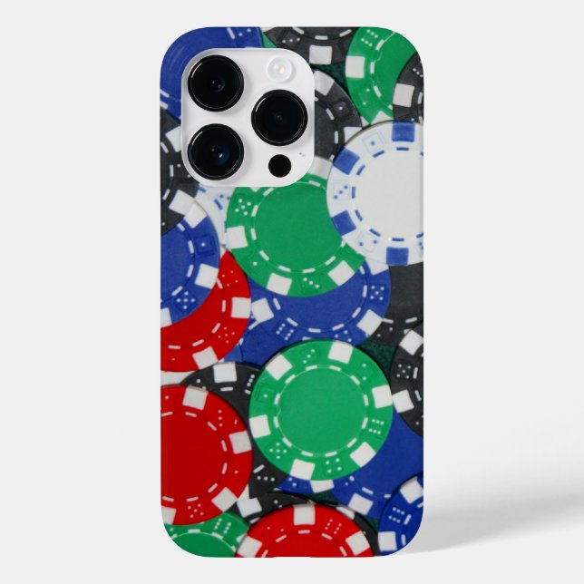 Coques Case-Mate iPhone jetons de jeu (Verso)