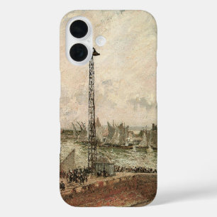 Coques iPhone 16 Jetty, Le Havre, Misty de Camille Pissarro