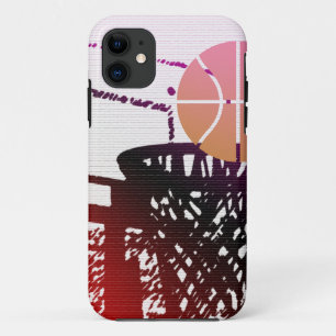 Coque Case-Mate Pour iPhone Jeu de car de filet de basket-ball de boule de