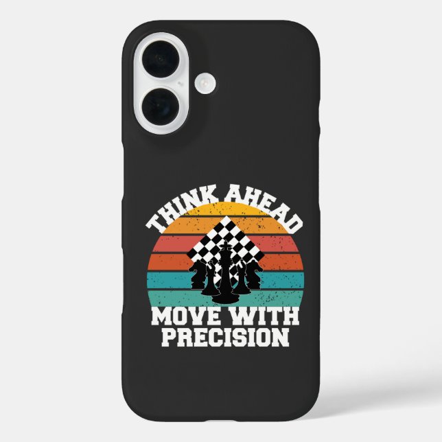 Coques Case-Mate iPhone Jeu d'échecs Jeu d'esprit de précision (Verso)