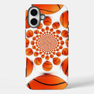 Coques iPhone 16 Plus Jeu des Champions Vision du terrain de basketbal