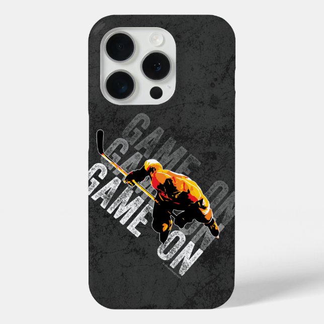Coques Case-Mate iPhone Jeu On (Hockey) (Verso)