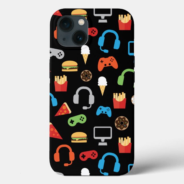 Coques Case-Mate iPhone Jeu Vidéo Enfants Motif Gamer (Verso)