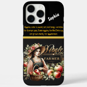 Coques iPhone 16 Pro Max Jeune Femme Collectant Des Pommes