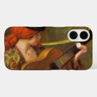 Jeune femme espagnole avec une guitare de Pierre R