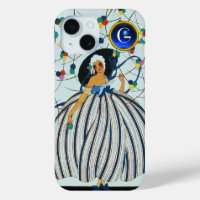 JEUNE JEUNE FILLE BELLE Mode bleu Monogramme