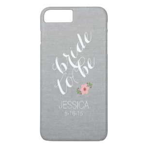 Coque Case-Mate Pour iPhone Jeune mariée personnalisée par coutume à être date