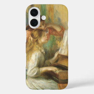 Coques iPhone 16 Jeunes filles au piano par Pierre Renoir