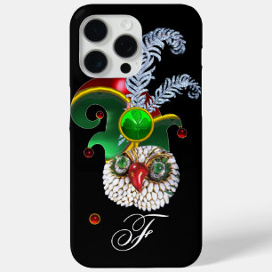 COQUE iPhone 15 PRO MAX JEWEL OWL, ELF CASQUETTE, SHAMROCK ET PEUR DE DIAM