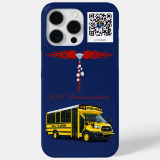 Coque iPhone 15 Pro Max JML Communications Tower Logo & JML Ttansit