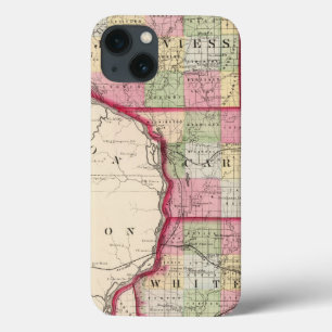 Coques Pour iPhone Jo Daviess, Carroll, comtés de Whiteside