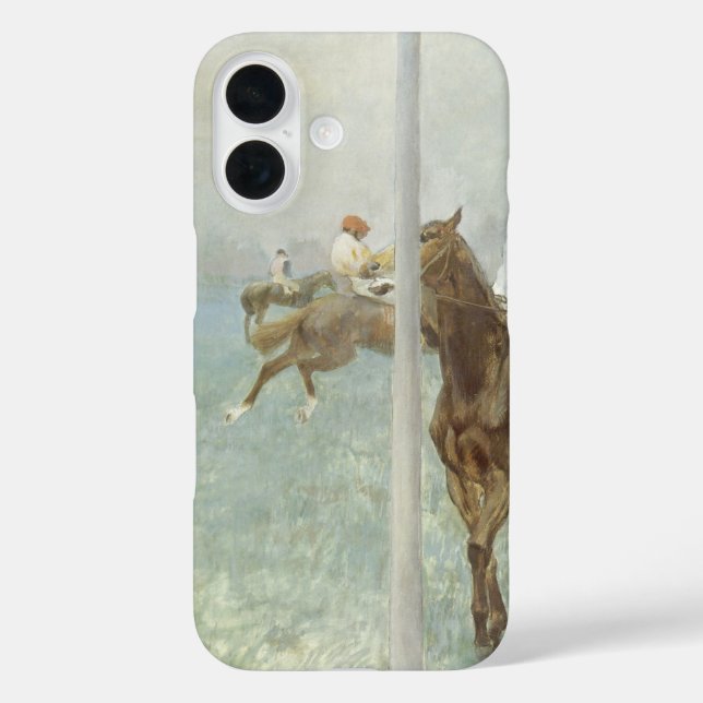 Coques Case-Mate iPhone Jockeys Before the Race par Edgar Degas (Verso)