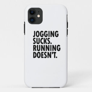 Coques Pour iPhone Jogging Sucks. Courir ne marche pas.