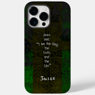 Coque Pour Pour iPhone 14 Pro Max John 14:6 Verse de la Bible Citation de chemin ins