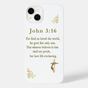 Coque Pour iPhone 14 Plus John 3:16