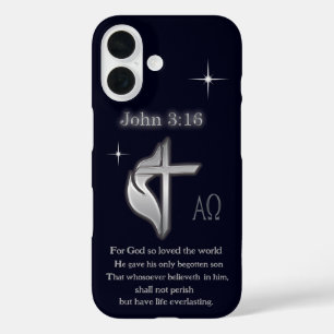 Coque Pour iPhone 16 John 3:16