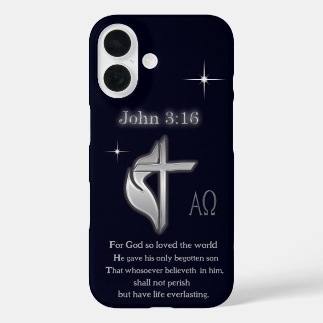 Coques Case-Mate iPhone John 3:16 (Verso)