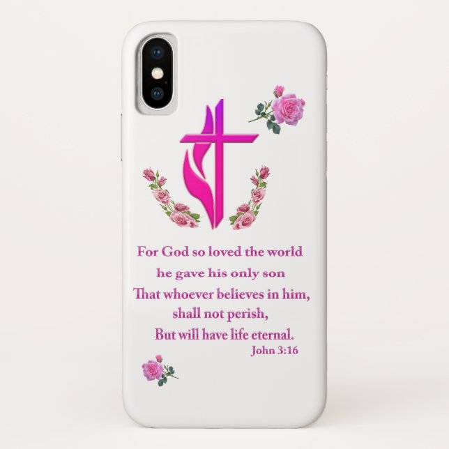 Coques Case-Mate iPhone John 3:16 (Dos)