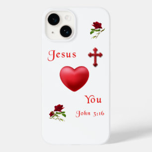 Coque Pour iPhone 14 John 3:16
