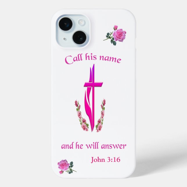 Coques Case-Mate iPhone John 3:16 (Verso)