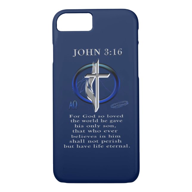 Coques Case-Mate iPhone John 3:16 (Dos)