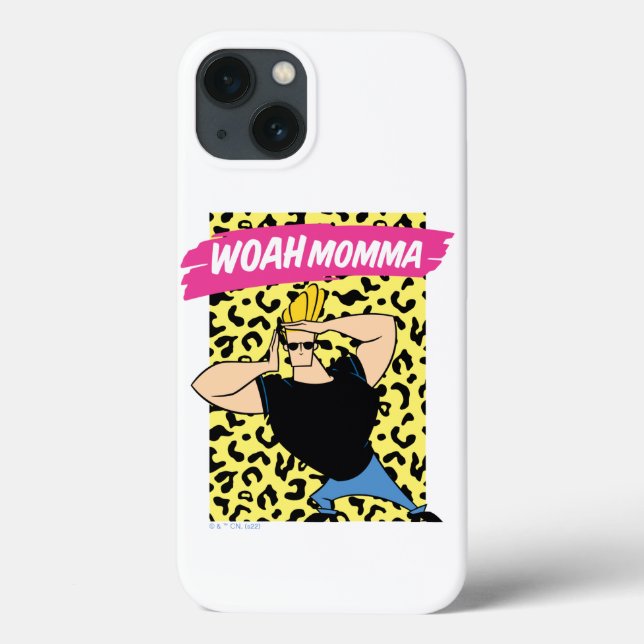 Coques Case-Mate iPhone Johnny Bravo - Woah Momma (Verso)