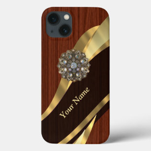 Etui iPhone Case-Mate Joli bois de cerisier personnalisé