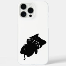 Joli Chat Noir Grassouillet