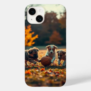 Coque Pour iPhone 14 Joli chiot Art pour IPhone Cover
